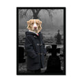 Damien (The Omen Inspired): Custom Pet Portrait