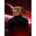 Darth Vadar (Star Wars Inspired): Custom Digital Download Pet Portrait
