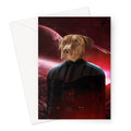 Darth Vadar (Star Wars Inspired): Custom Pet Greeting Card