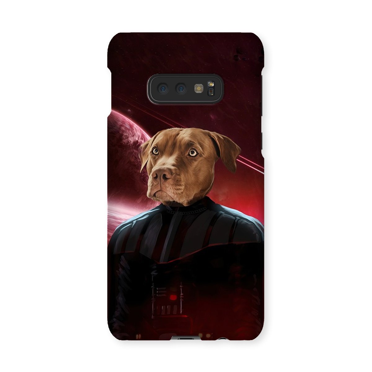 Pet Portraits | Darth Vadar (Star Wars Inspired): Custom Pet Phone Case | Paw & Glory