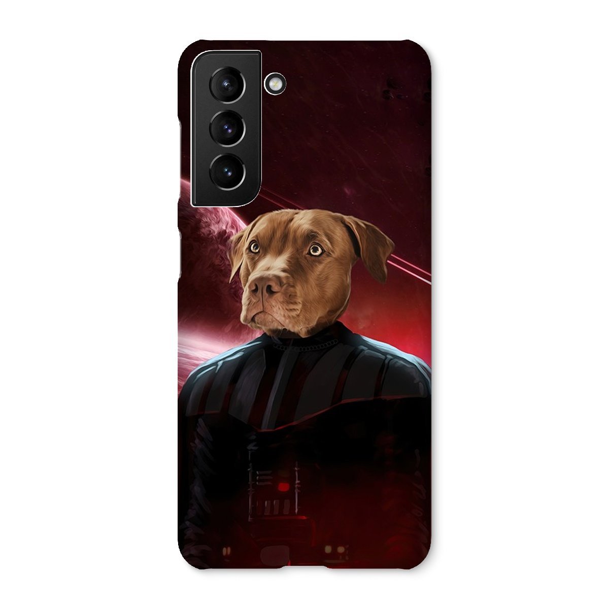 Pet Portraits | Darth Vadar (Star Wars Inspired): Custom Pet Phone Case | Paw & Glory