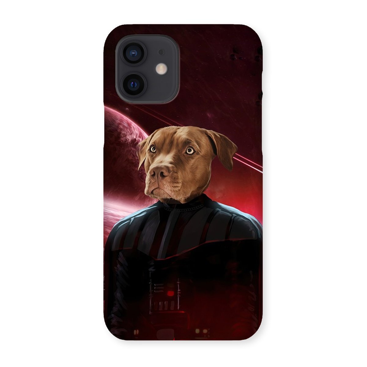 Pet Portraits | Darth Vadar (Star Wars Inspired): Custom Pet Phone Case | Paw & Glory