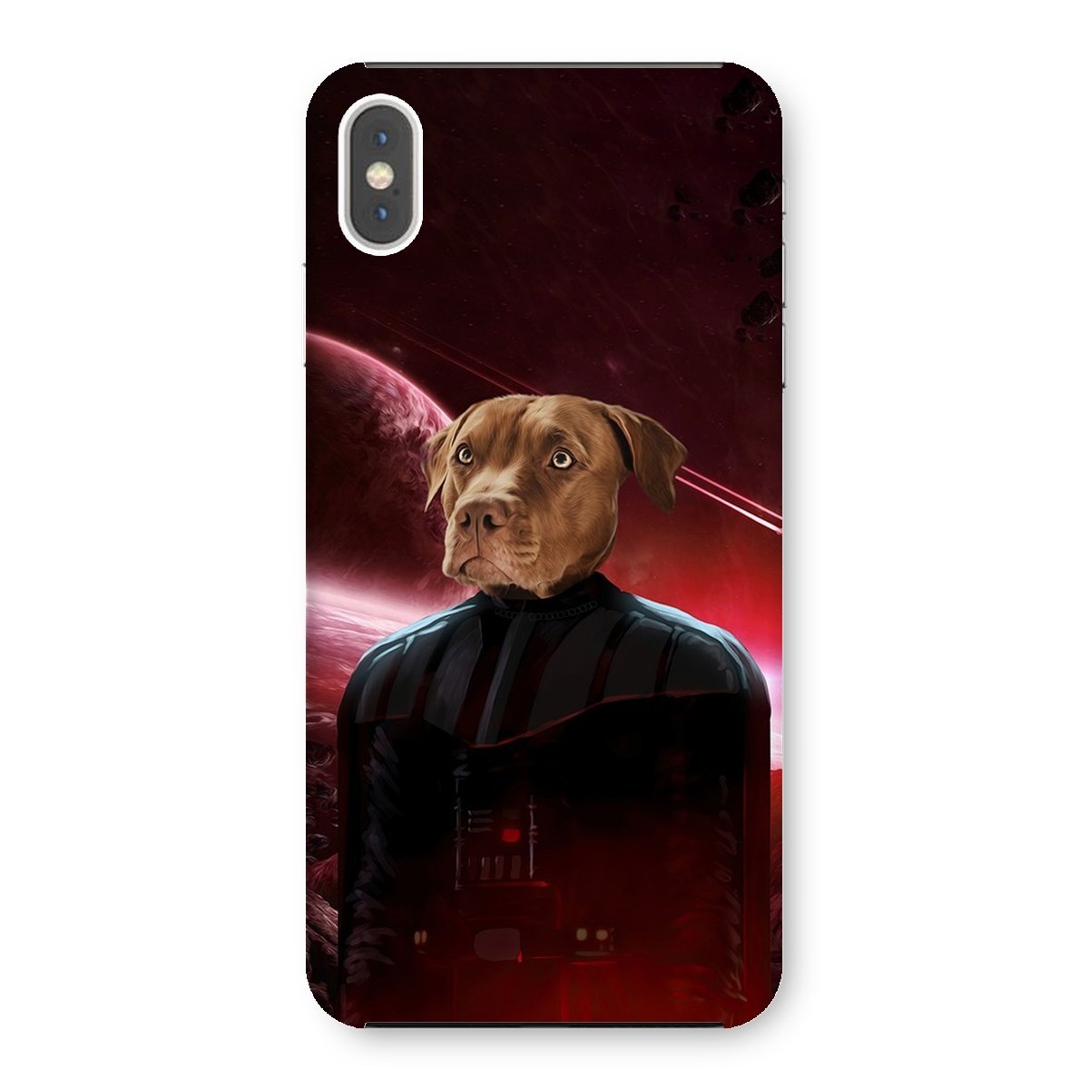 Pet Portraits | Darth Vadar (Star Wars Inspired): Custom Pet Phone Case | Paw & Glory