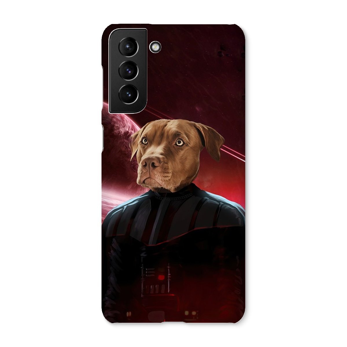 Pet Portraits | Darth Vadar (Star Wars Inspired): Custom Pet Phone Case | Paw & Glory