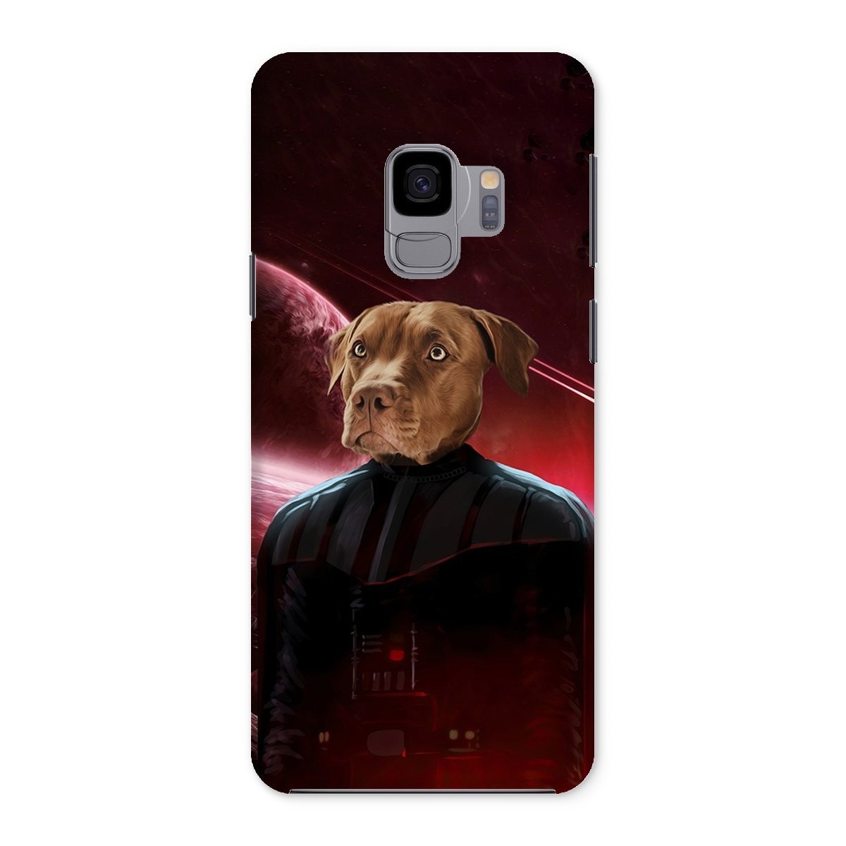 Pet Portraits | Darth Vadar (Star Wars Inspired): Custom Pet Phone Case | Paw & Glory