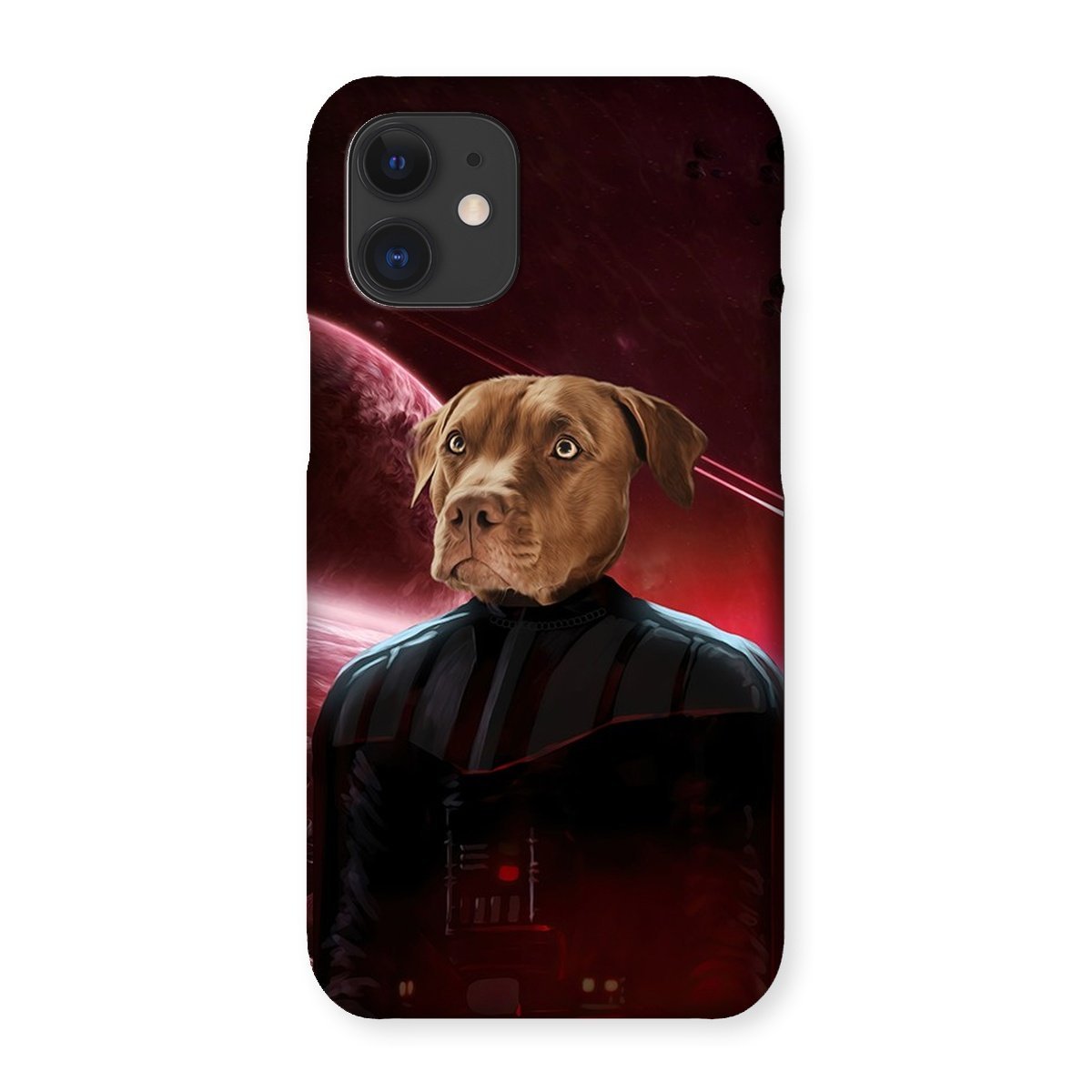 Pet Portraits | Darth Vadar (Star Wars Inspired): Custom Pet Phone Case | Paw & Glory
