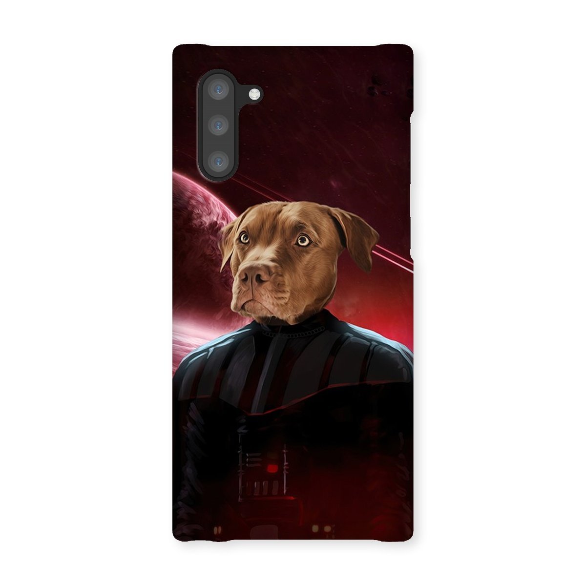 Pet Portraits | Darth Vadar (Star Wars Inspired): Custom Pet Phone Case | Paw & Glory