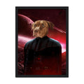Darth Vadar (Star Wars Inspired): Custom Pet Portrait