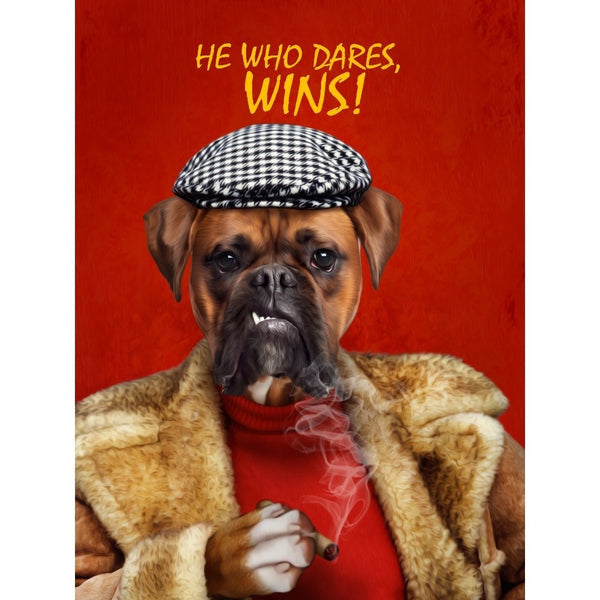 Cheeky Market Trader Custom Digital Download Pet Portrait | Paw & Glory