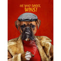 Cheeky Market Trader: Custom Digital Download Pet Portrait