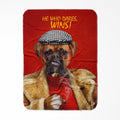 Cheeky Market Trader: Custom Pet Blanket