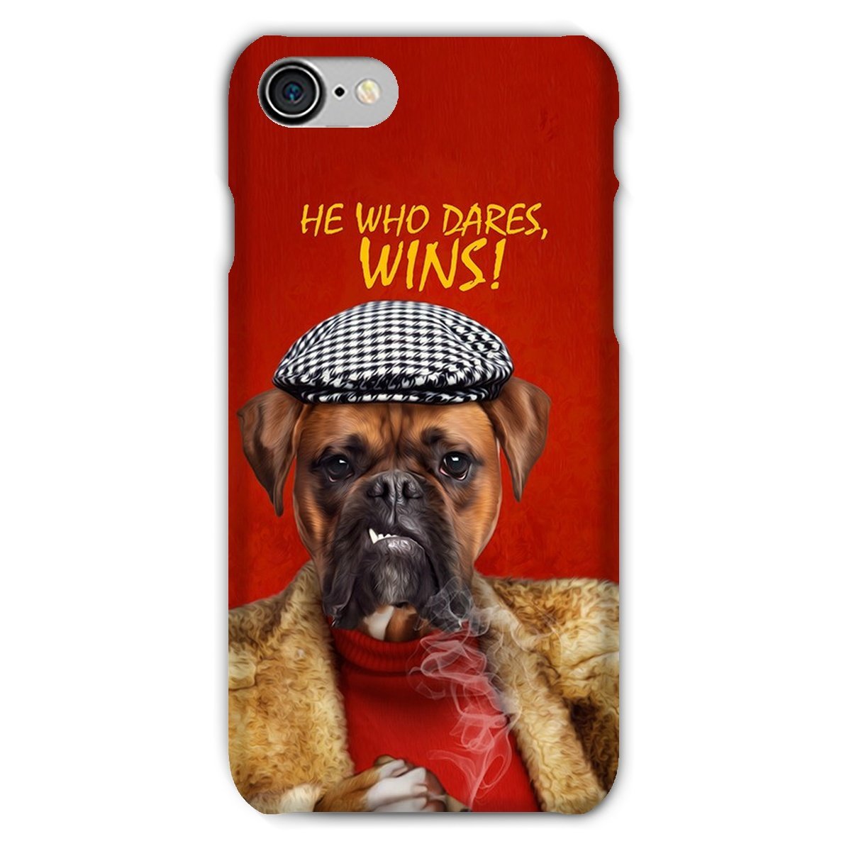 Pet Portraits | Delboy (Only Fools & Horses Inspired): Custom Pet Phone Case | Paw & Glory