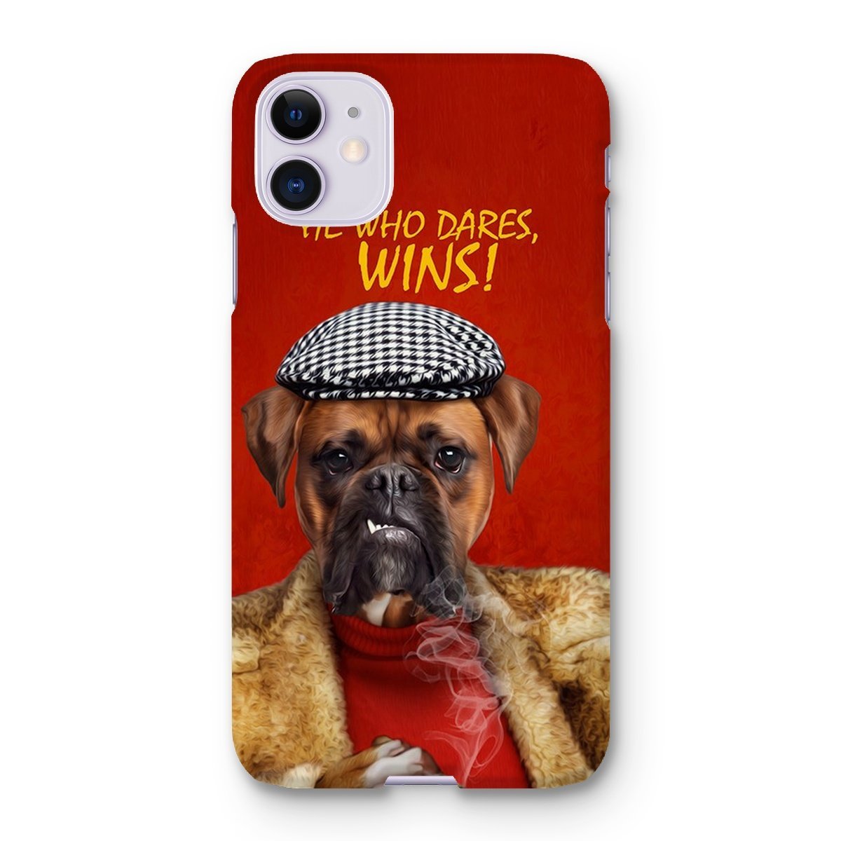 Pet Portraits | Delboy (Only Fools & Horses Inspired): Custom Pet Phone Case | Paw & Glory