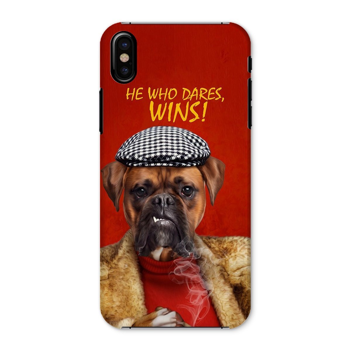 Pet Portraits | Delboy (Only Fools & Horses Inspired): Custom Pet Phone Case | Paw & Glory