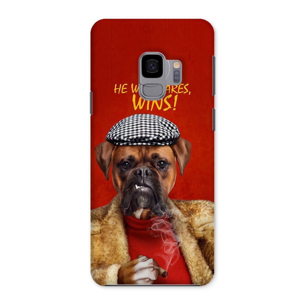 Delboy (Only Fools & Horses Inspired): Custom Pet Phone Case - Paw & Glory - Dog Portraits - Pet Portraits