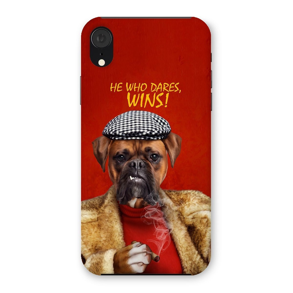 Pet Portraits | Delboy (Only Fools & Horses Inspired): Custom Pet Phone Case | Paw & Glory