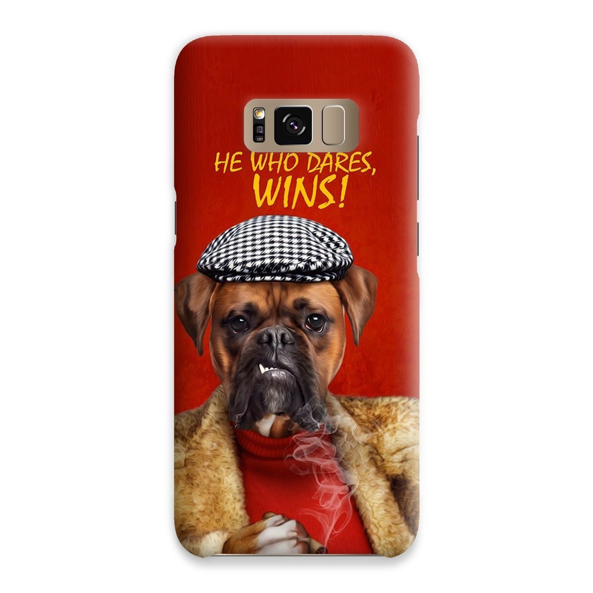 Pet Portraits | Delboy (Only Fools & Horses Inspired): Custom Pet Phone Case | Paw & Glory