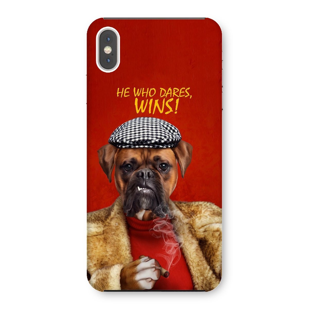 Pet Portraits | Delboy (Only Fools & Horses Inspired): Custom Pet Phone Case | Paw & Glory