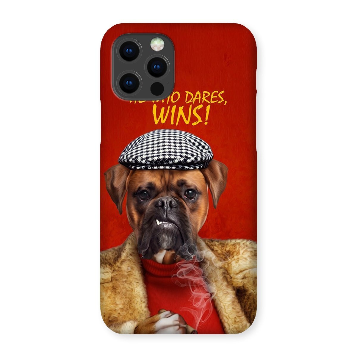 Pet Portraits | Delboy (Only Fools & Horses Inspired): Custom Pet Phone Case | Paw & Glory