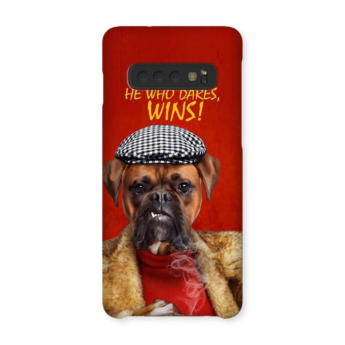 Delboy (Only Fools & Horses Inspired): Custom Pet Phone Case - Paw & Glory - Dog Portraits - Pet Portraits