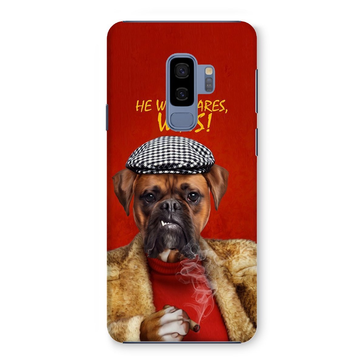 Delboy (Only Fools & Horses Inspired): Custom Pet Phone Case - Paw & Glory - Dog Portraits - Pet Portraits