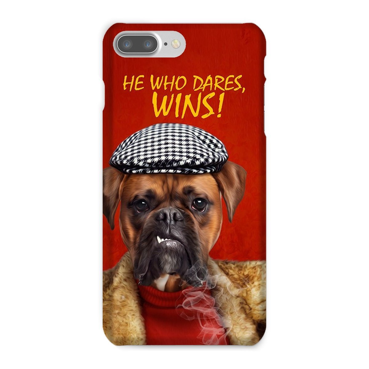 Pet Portraits | Delboy (Only Fools & Horses Inspired): Custom Pet Phone Case | Paw & Glory