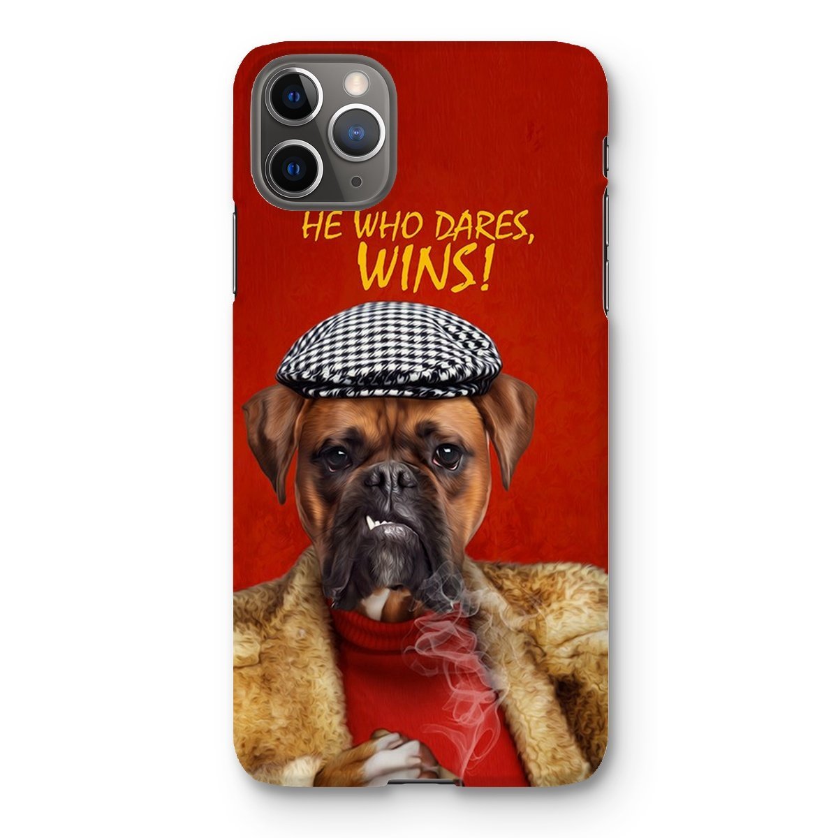 Pet Portraits | Delboy (Only Fools & Horses Inspired): Custom Pet Phone Case | Paw & Glory