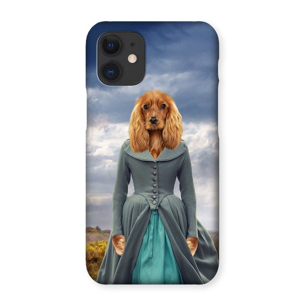 Pet Portraits | Demelza (Poldark Inspired): Custom Pet Phone Case | Paw & Glory