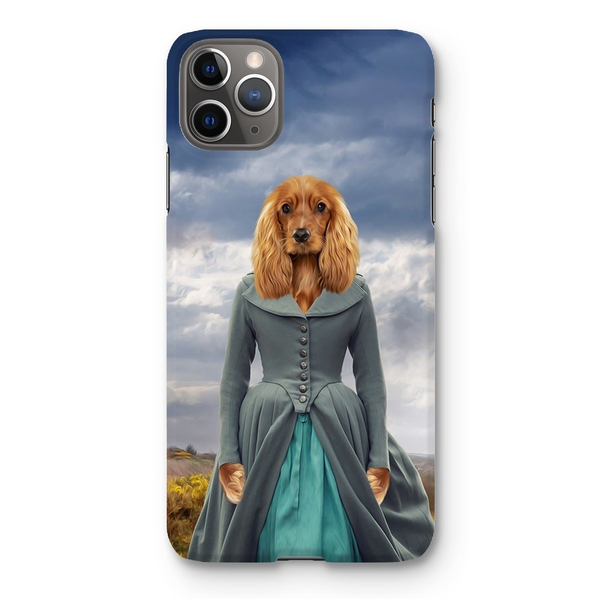 Pet Portraits | Demelza (Poldark Inspired): Custom Pet Phone Case | Paw & Glory