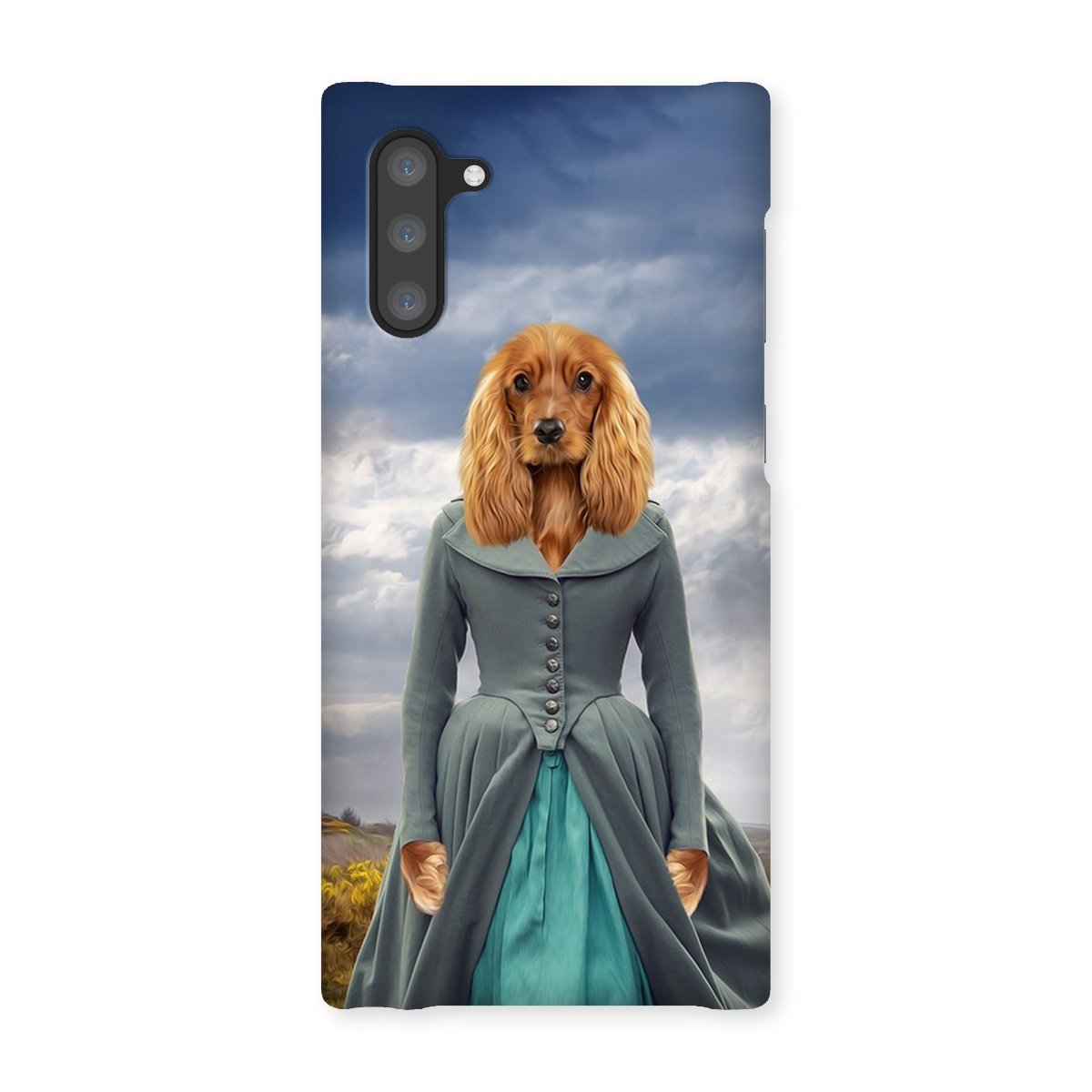 Regency Lady Custom Pet Phone Case | Custom Pet Artwork | Paw & Glory