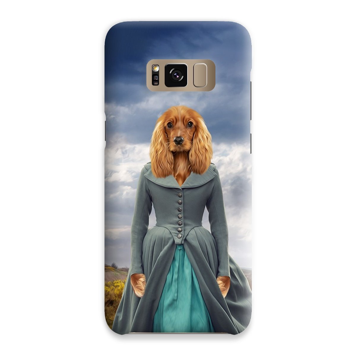 Pet Portraits | Demelza (Poldark Inspired): Custom Pet Phone Case | Paw & Glory