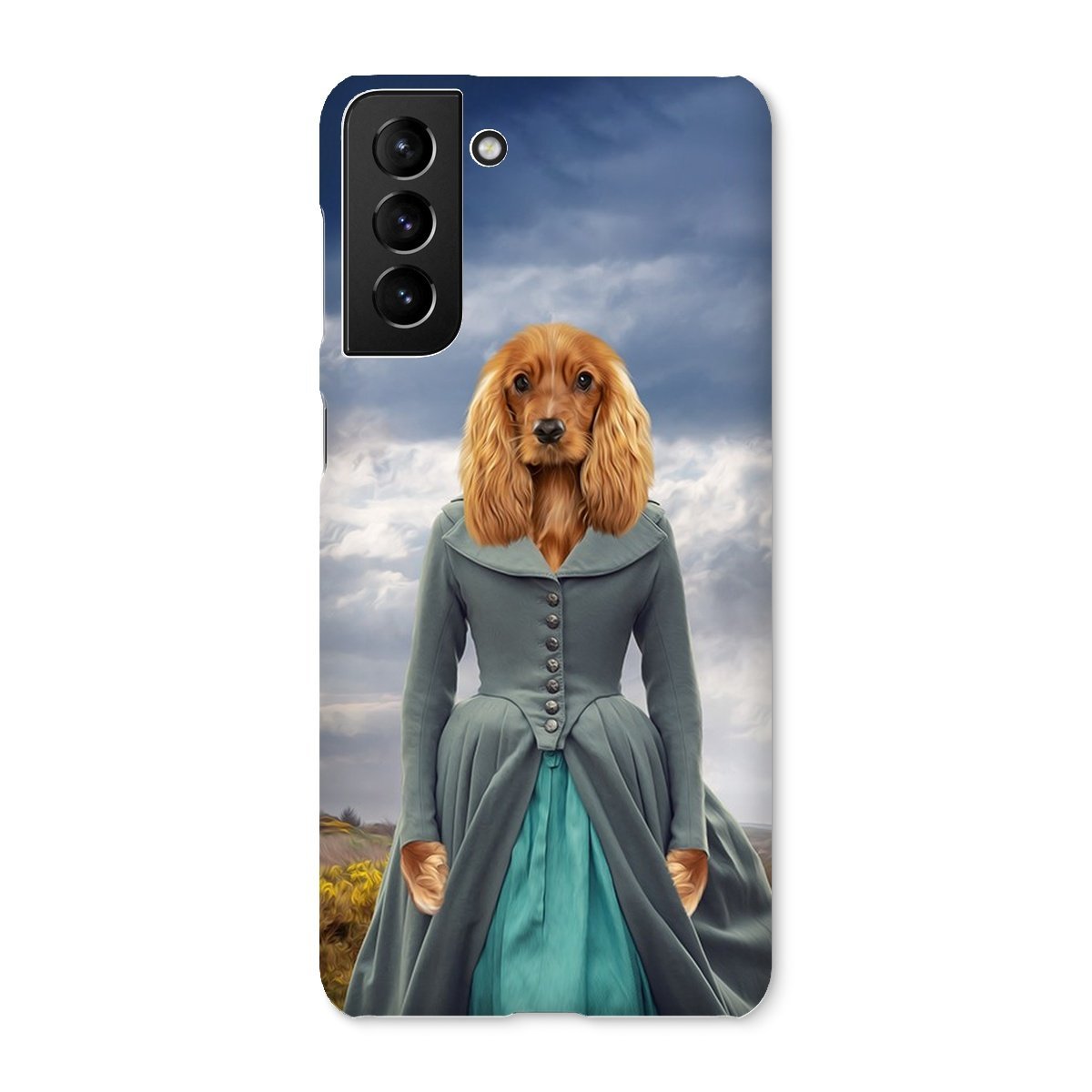 Pet Portraits | Demelza (Poldark Inspired): Custom Pet Phone Case | Paw & Glory