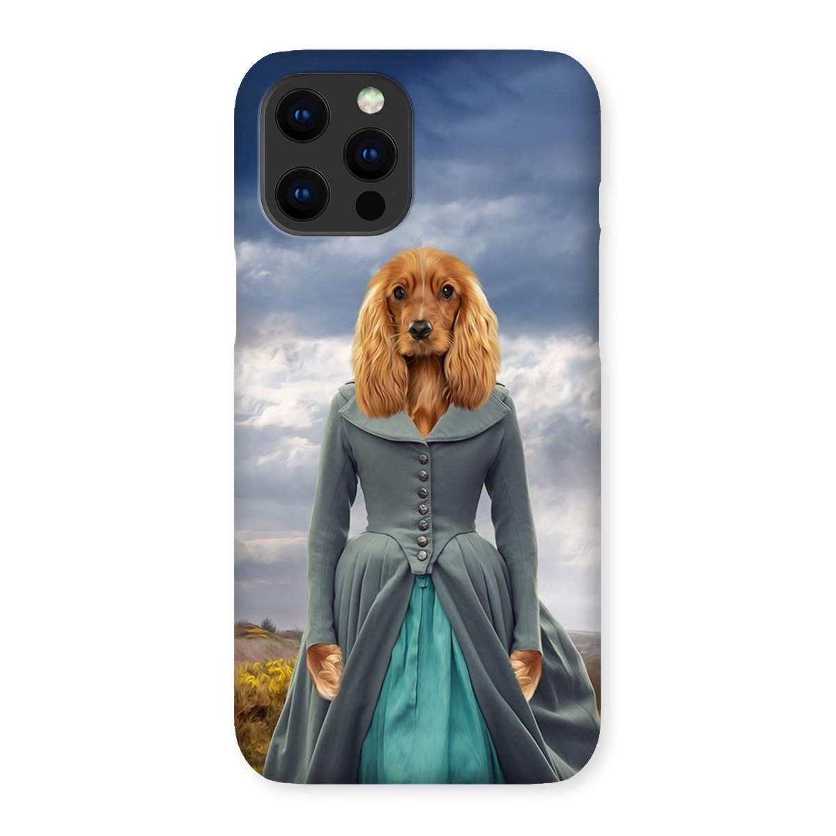 Pet Portraits | Demelza (Poldark Inspired): Custom Pet Phone Case | Paw & Glory