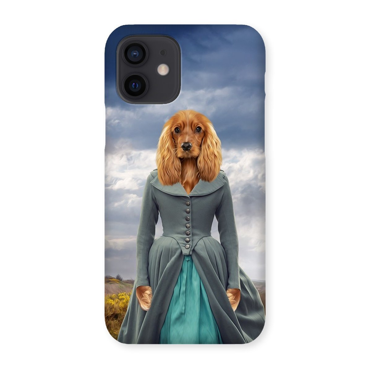 Pet Portraits | Demelza (Poldark Inspired): Custom Pet Phone Case | Paw & Glory
