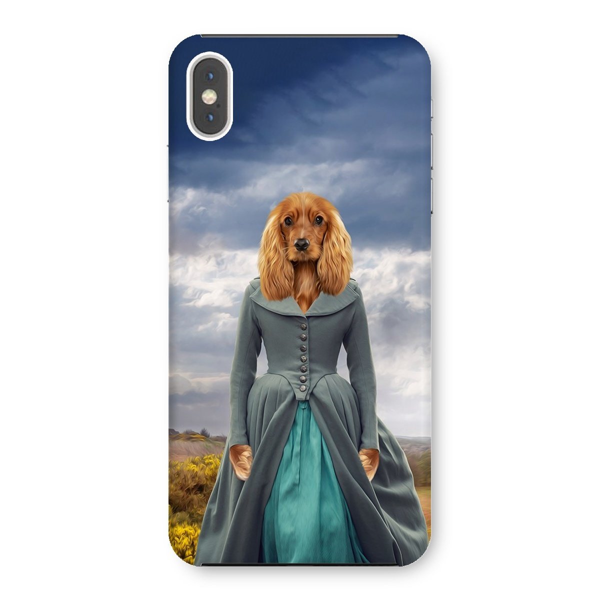 Pet Portraits | Demelza (Poldark Inspired): Custom Pet Phone Case | Paw & Glory