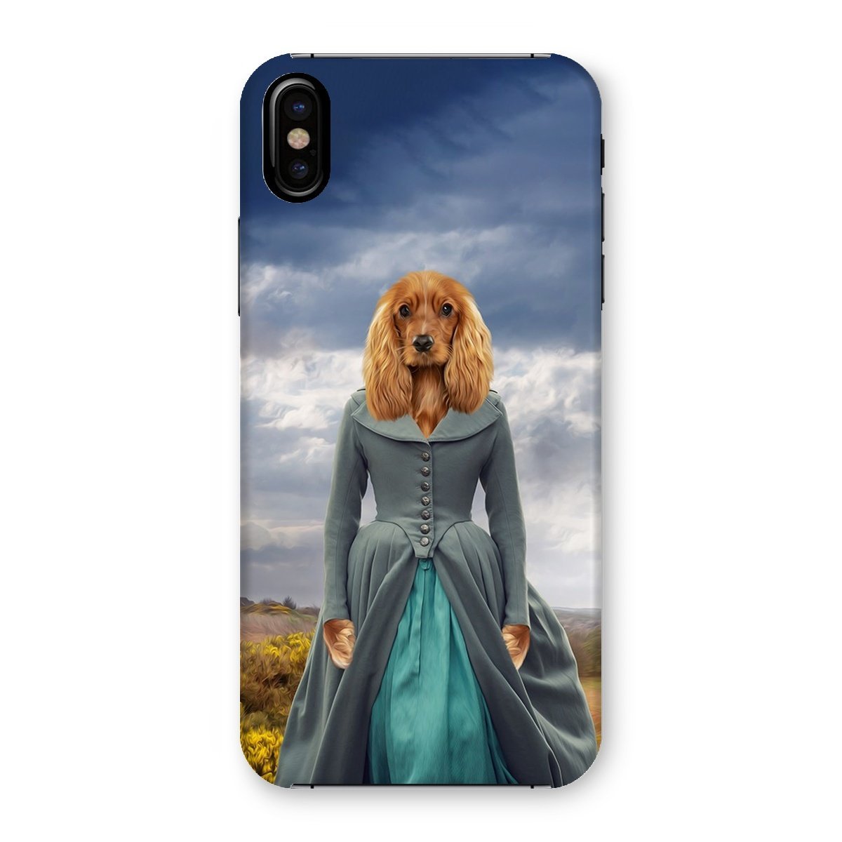 Pet Portraits | Demelza (Poldark Inspired): Custom Pet Phone Case | Paw & Glory