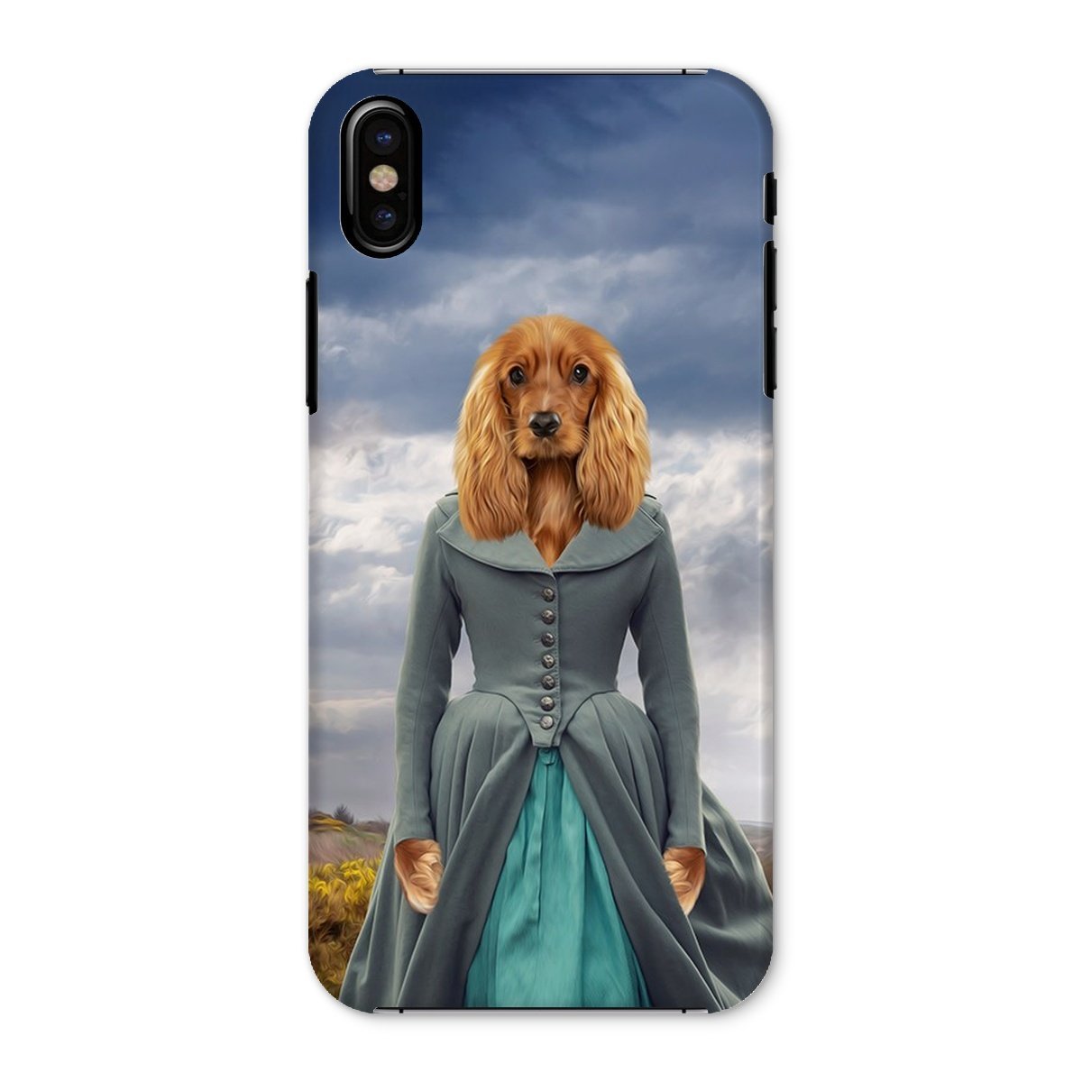 Pet Portraits | Demelza (Poldark Inspired): Custom Pet Phone Case | Paw & Glory