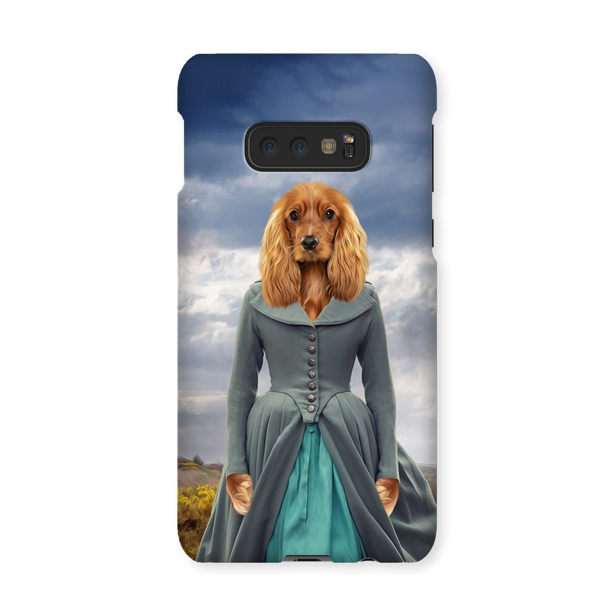 Pet Portraits | Demelza (Poldark Inspired): Custom Pet Phone Case | Paw & Glory