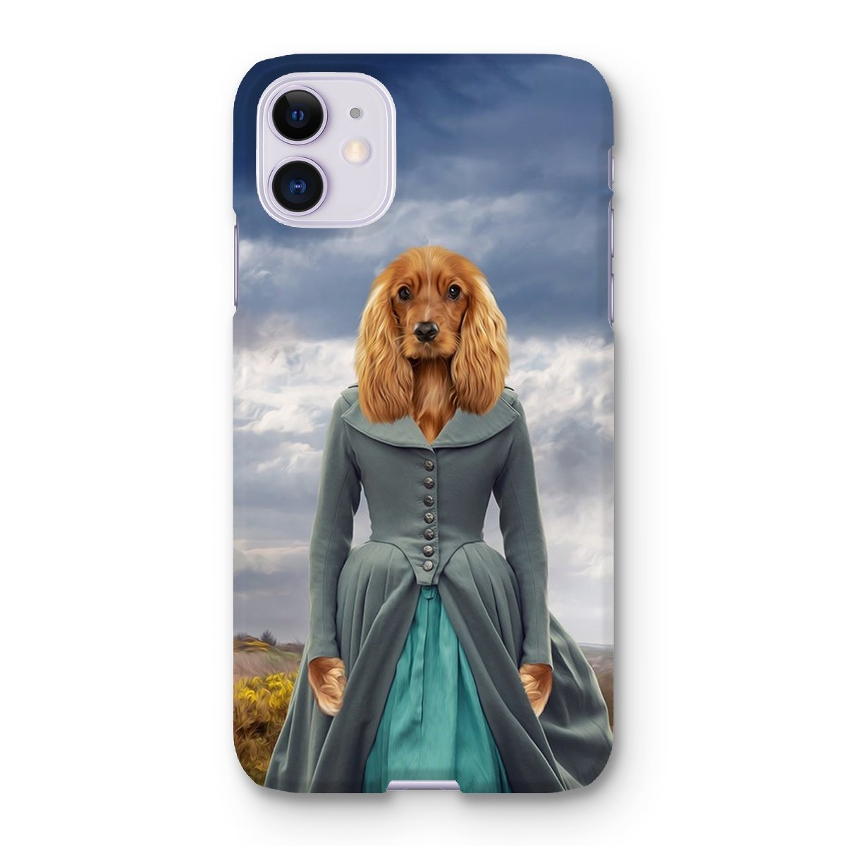 Pet Portraits | Demelza (Poldark Inspired): Custom Pet Phone Case | Paw & Glory