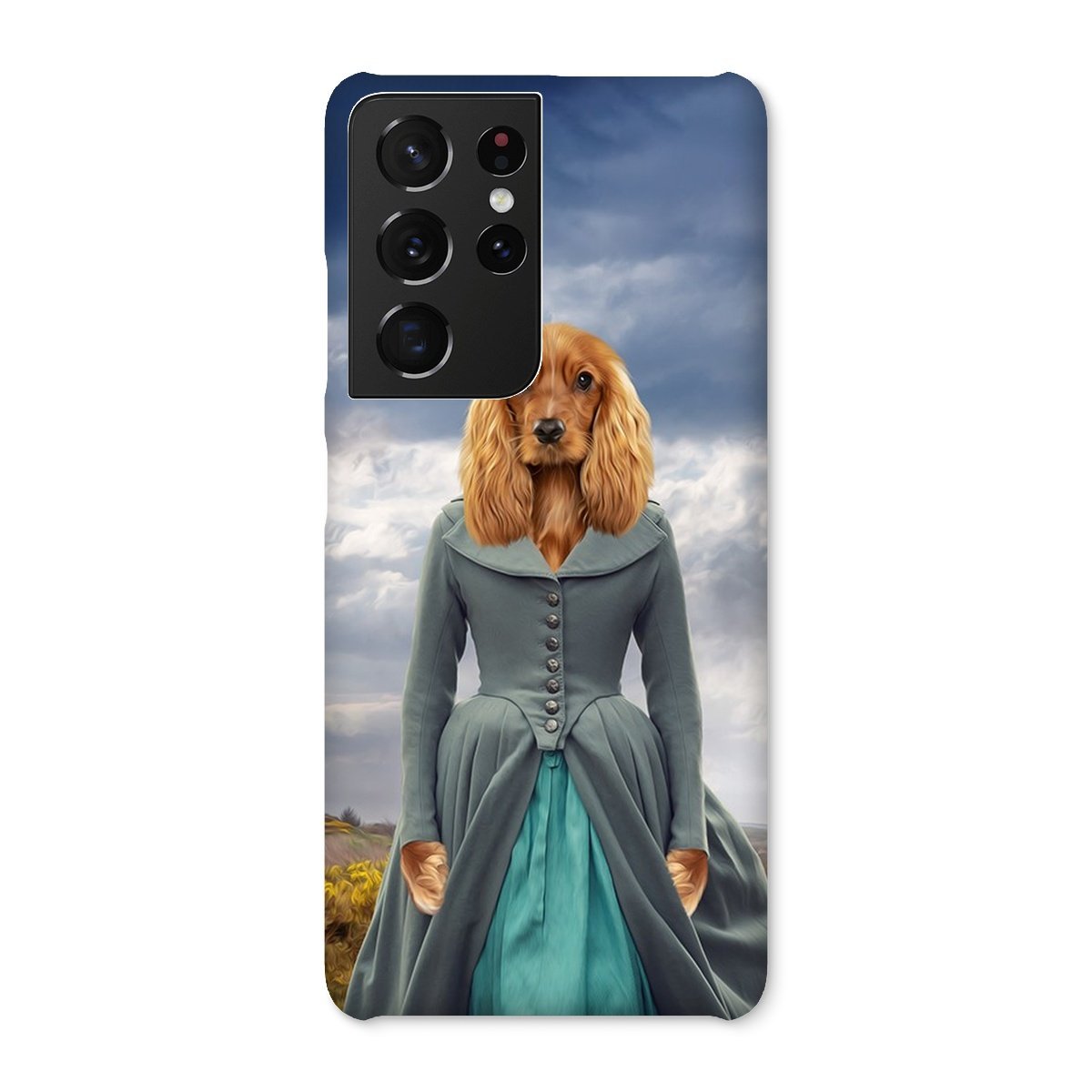 Pet Portraits | Demelza (Poldark Inspired): Custom Pet Phone Case | Paw & Glory