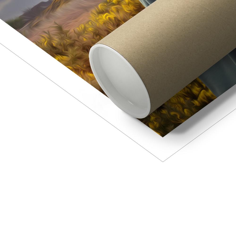 Pet Portraits | Demelza (Poldark Inspired): Custom Pet Poster | Paw & Glory