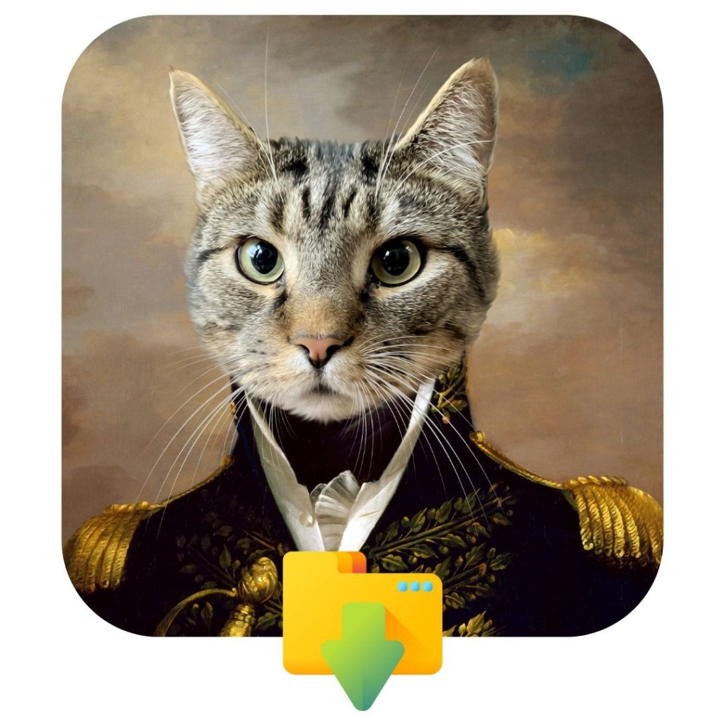 Pet Portraits | Digital Download of Your Artwork | Paw & Glory