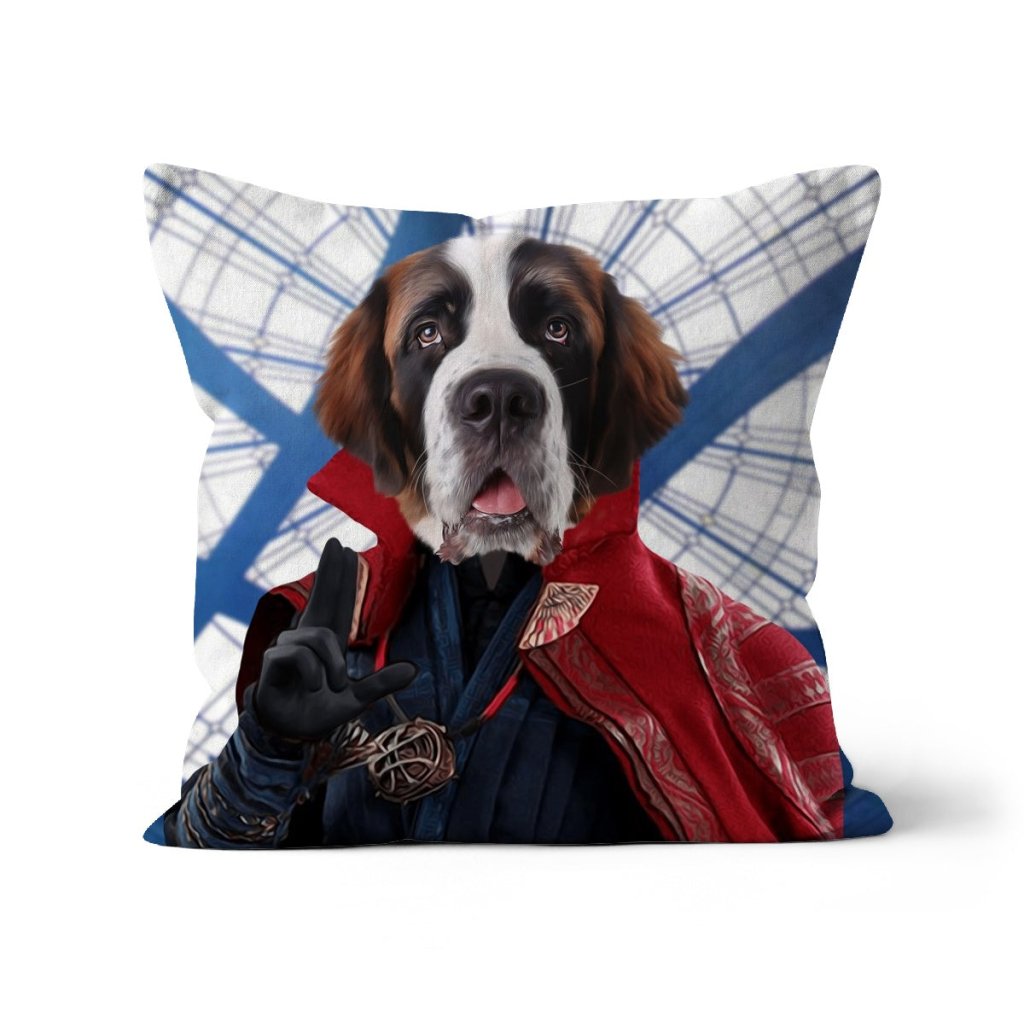 Pet Portraits | Doctor Strange: Custom Pet Pillow | Paw & Glory