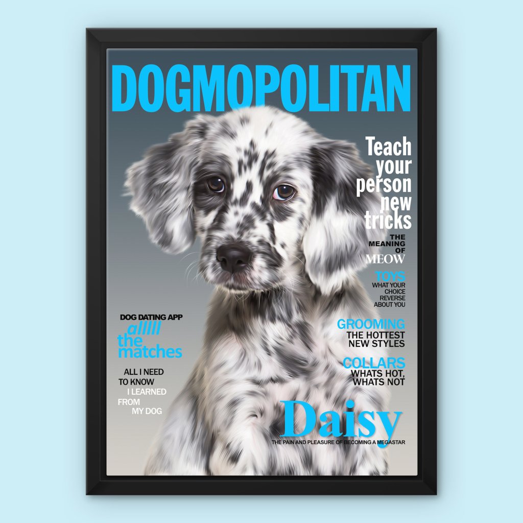 Pet Portraits | Dogmopolitan: Custom Pet Canvas | Paw & Glory