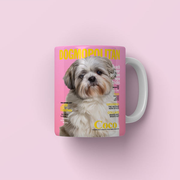 Dogmopolitan: Custom Pet Coffee Mug - Paw & Glory - Dog Portraits - Pet Portraits
