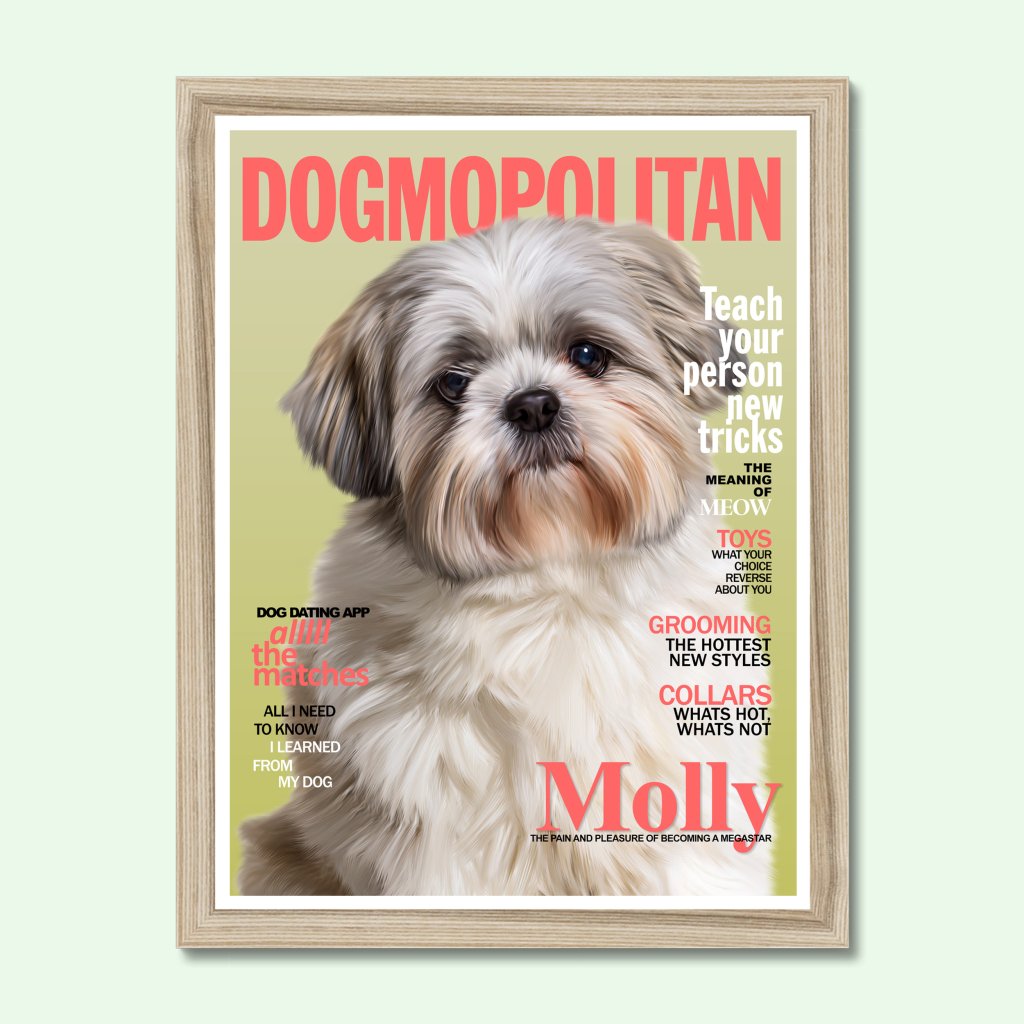 Pet Portraits | Dogmopolitan: Custom Pet Portrait | Paw & Glory