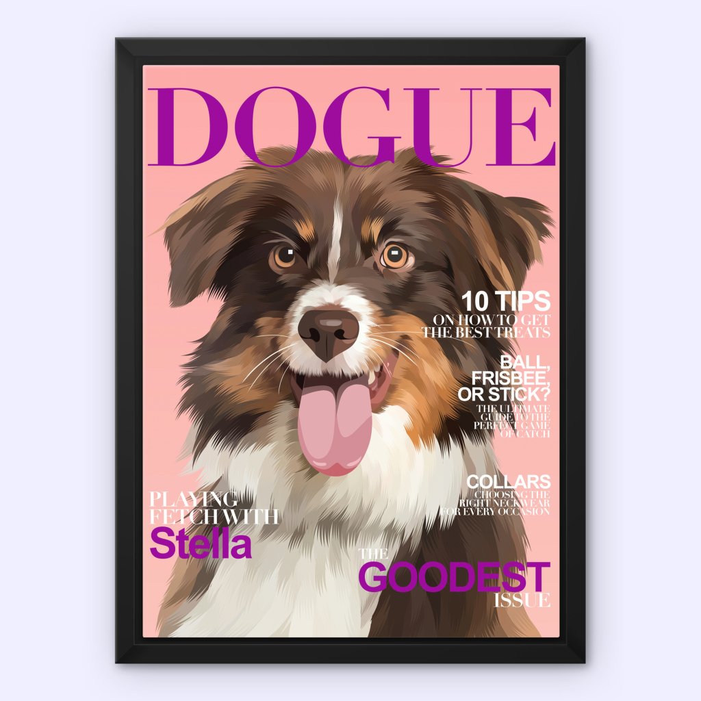 Pet Portraits | Dogue: Custom Pet Canvas | Paw & Glory