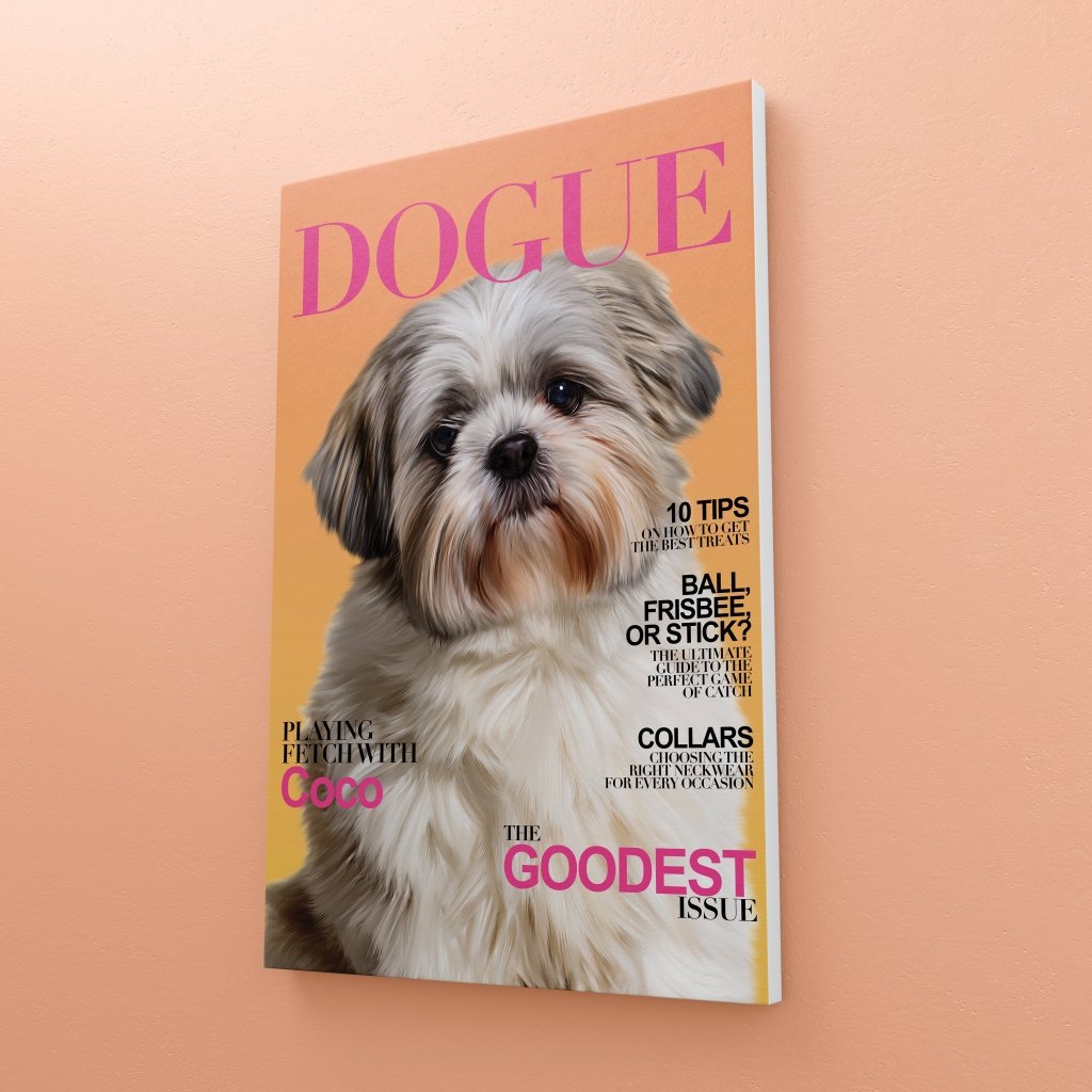 Pet Portraits | Dogue: Custom Pet Canvas | Paw & Glory