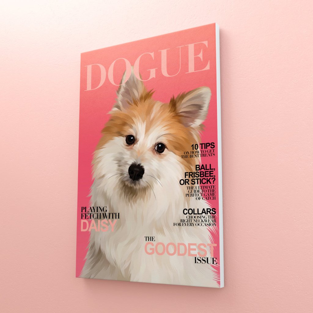 Pet Portraits | Dogue: Custom Pet Canvas | Paw & Glory