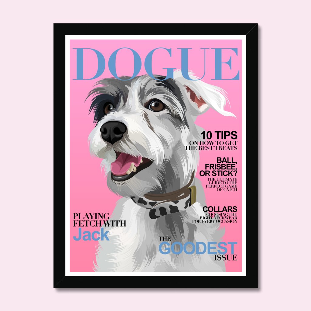 Pet Portraits | Dogue: Custom Pet Portrait | Paw & Glory